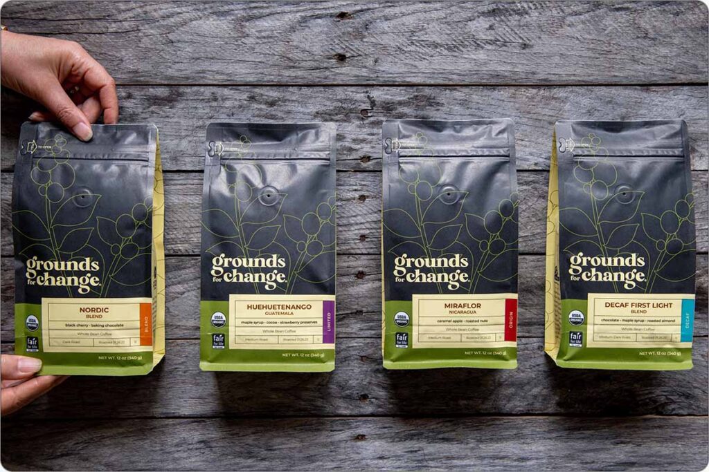 coffee essential; coffee connection beans by grounds for change
