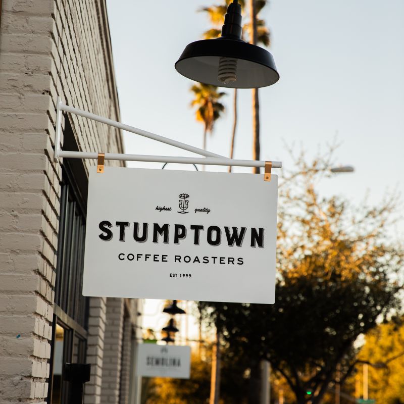 coffee essential; slump town coffee location
